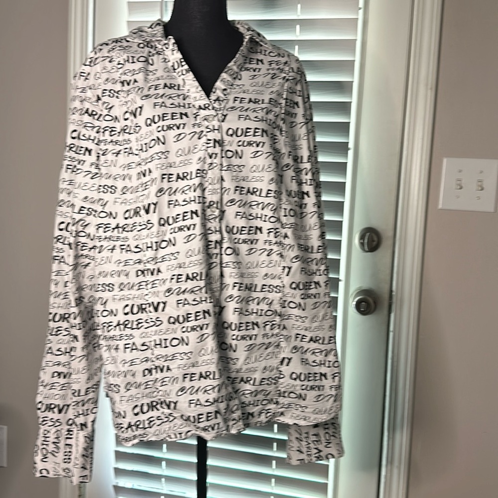Ashley Stewart positive words shirt